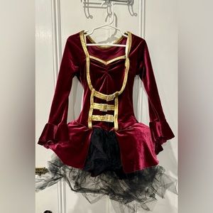 Burgundy Dance Costume